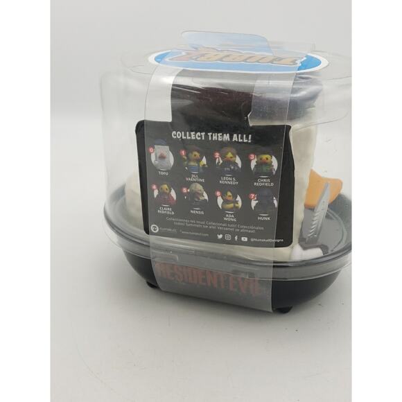 Tubbz Resident Evil Tofu 0 Rubber Duck Numskull Capcom Horror Zombie Movie - Picture 2 of 7